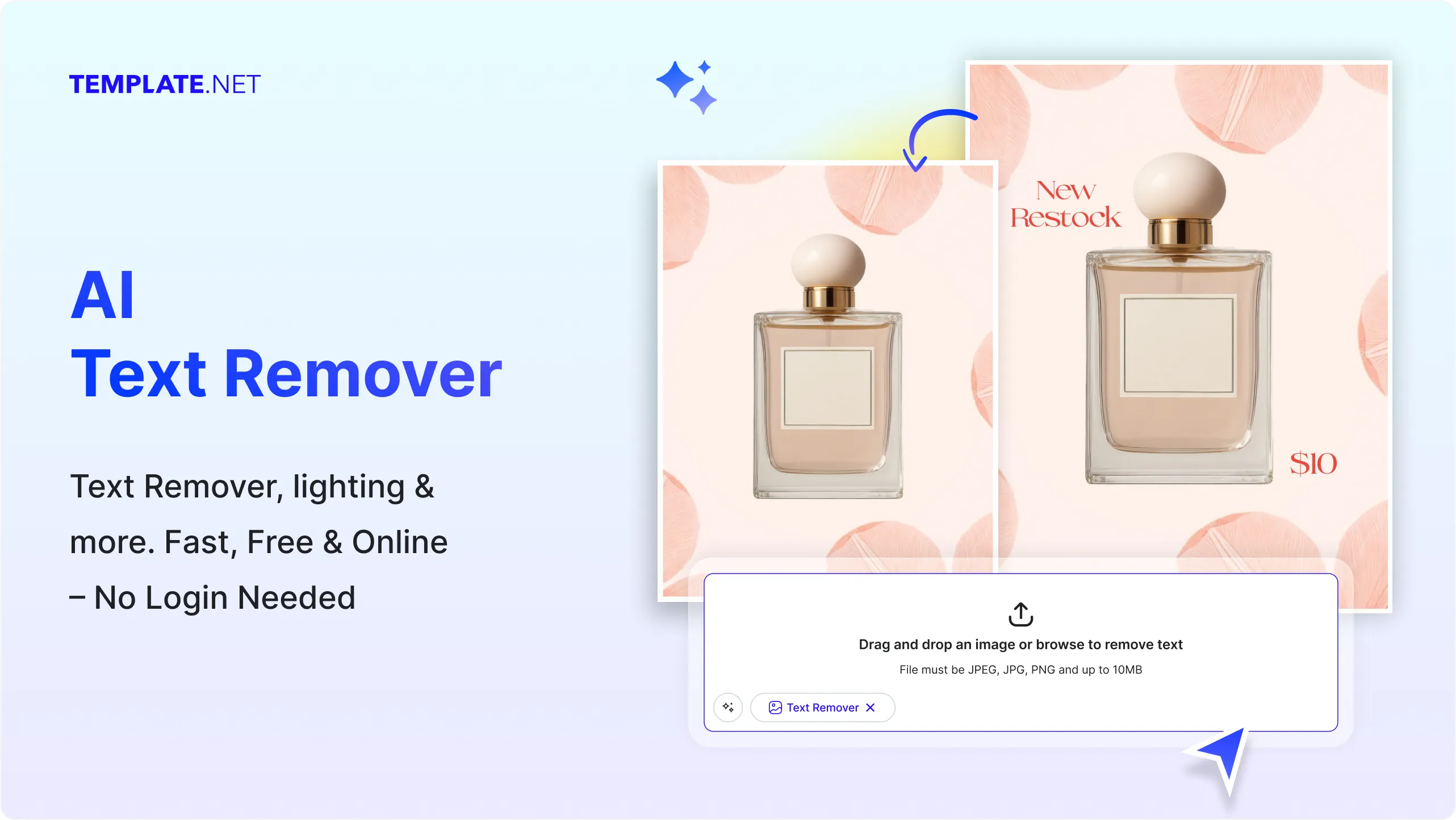 Free AI Text Remover, Remove Text from Images Online